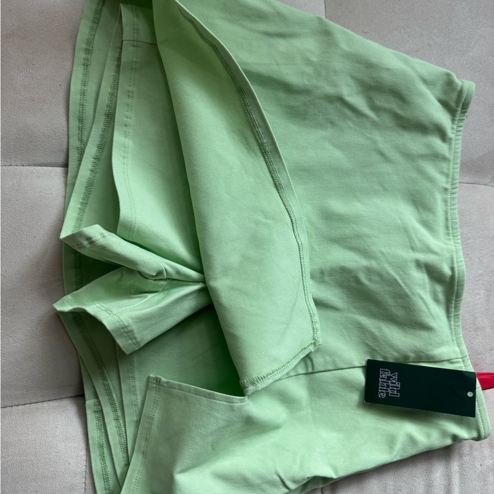 Wild Fable Mint Green Skort